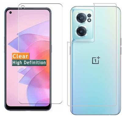 CASEKOO Front and Back Screen Guard for OnePlus Nord CE 2 5G(Pack of 2)