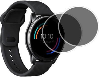 QZXCEON Screen Guard for OnePlus Watch Midnight Black SMARTWATCH SCREEN GUARD(Pack of 2)