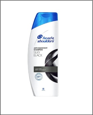 HEAD & SHOULDERS ANTI-DANDRUFF SILKY BLACK 340 ML PACK-1(340 ml)