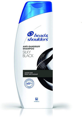 HEAD & SHOULDERS ANTI-DANDRUFF SILKY BLACK 340 ML PACK OF 1(340 ml)