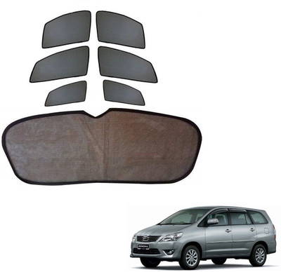 KOZDIKO Side Window, Rear Window Sun Shade For Toyota Innova(Black)