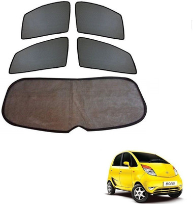 KOZDIKO Side Window, Rear Window Sun Shade For Tata Nano(Black)