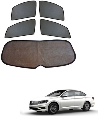 KOZDIKO Side Window, Rear Window Sun Shade For Volkswagen Jetta(Black)