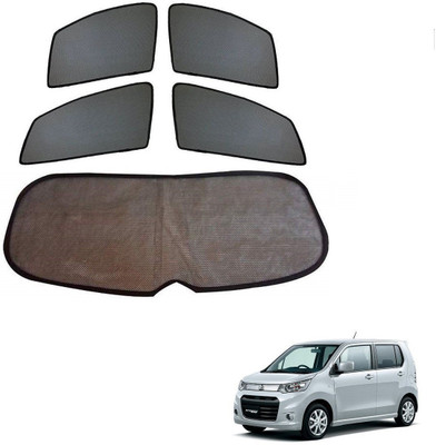 KOZDIKO Side Window, Rear Window Sun Shade For Maruti Suzuki WagonR Stingray(Black)
