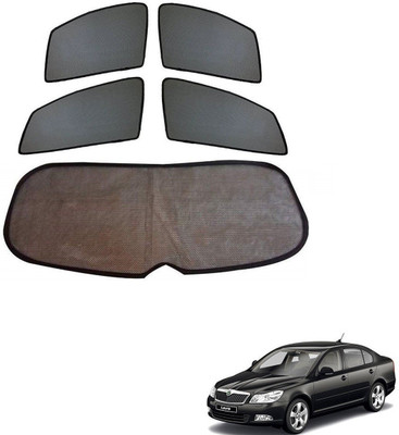 KOZDIKO Side Window, Rear Window Sun Shade For Skoda Laura(Black)