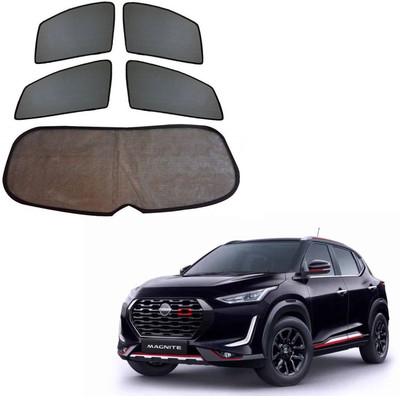 KOZDIKO Side Window, Rear Window Sun Shade For Nissan Magnite(Black)