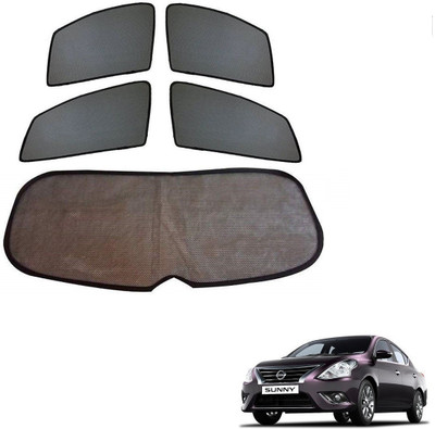 KOZDIKO Side Window, Rear Window Sun Shade For Nissan Sunny(Black)