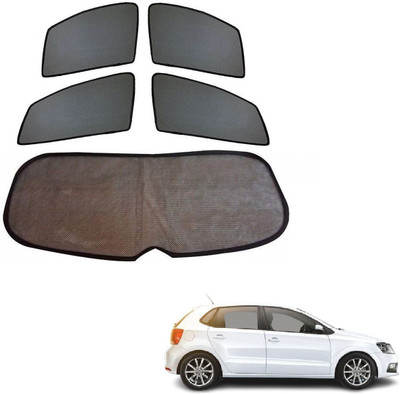 KOZDIKO Side Window, Rear Window Sun Shade For Volkswagen Polo Exquisite(Black)