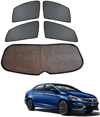KOZDIKO Side Window, Rear Window Sun Shade For Maruti Suzuki Ciaz(Black)