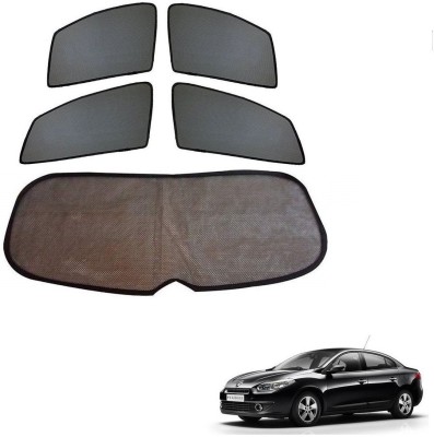 KOZDIKO Side Window, Rear Window Sun Shade For Renault Fluence(Black)