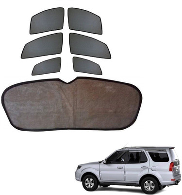 KOZDIKO Side Window, Rear Window Sun Shade For Tata Grand Dicor(Black)