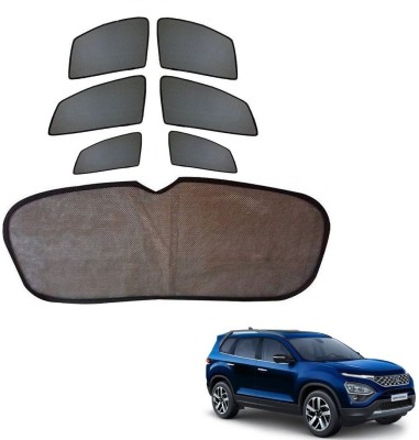 KOZDIKO Side Window, Rear Window Sun Shade For Tata Safari(Black)