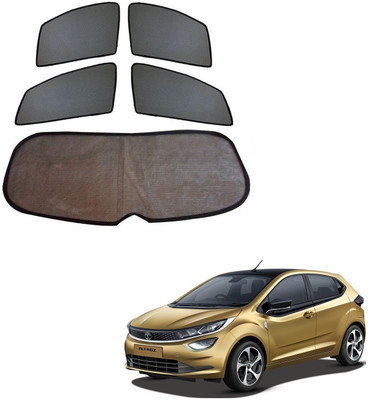 KOZDIKO Side Window, Rear Window Sun Shade For Tata Altroz(Black)