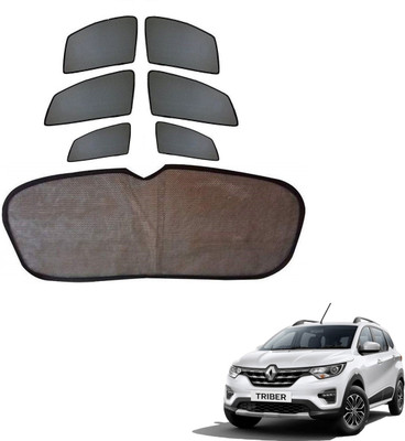 KOZDIKO Side Window, Rear Window Sun Shade For Renault Triber(Black)