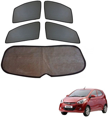 KOZDIKO Side Window, Rear Window Sun Shade For Hyundai Eon(Black)