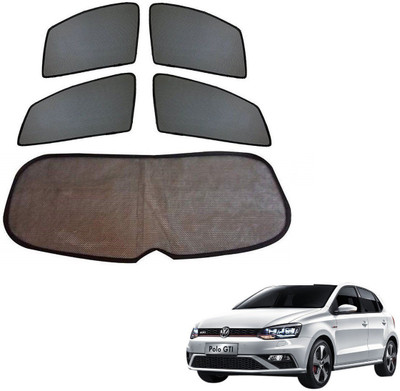 KOZDIKO Side Window, Rear Window Sun Shade For Volkswagen Polo GT(Black)