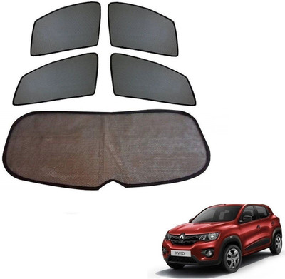 KOZDIKO Side Window, Rear Window Sun Shade For Renault Kwid(Black)