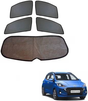 KOZDIKO Side Window, Rear Window Sun Shade For Hyundai Grand i10 NIOS