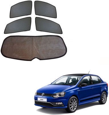 KOZDIKO Side Window, Rear Window Sun Shade For Volkswagen Ameo(Black)