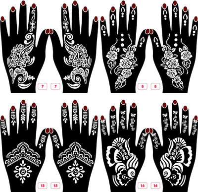 APCUTE Mehandi_7_8_15_16(Mehandi stencils Design for hand)