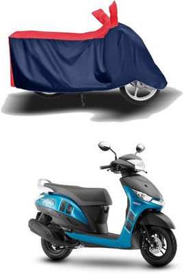 KEDIT Two Wheeler Cover for Yamaha(Alpha BS6, Red, Blue)