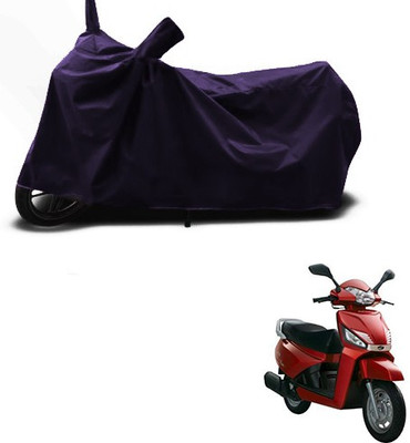 SMDP Two Wheeler Cover for Mahindra(Gusto, Blue)