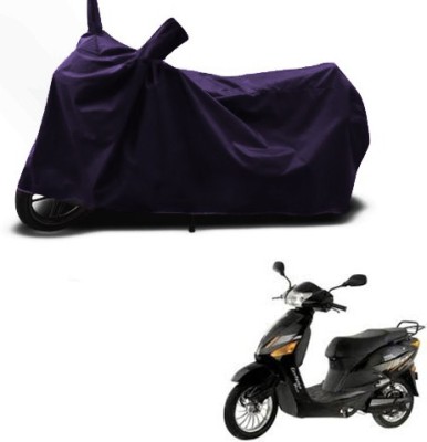 SMDP Two Wheeler Cover for Hero(Electric Zippy, Blue)