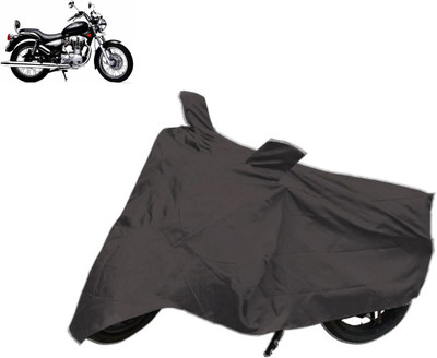 Amozkart Two Wheeler Cover for Royal Enfield(Bullet 350, Black)