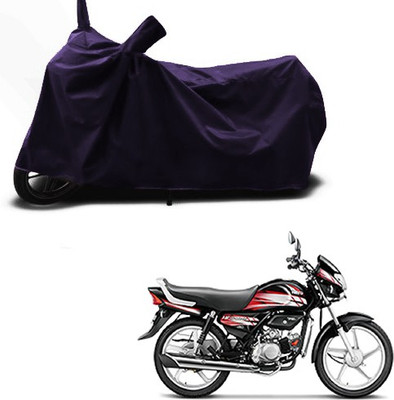 SMDP Two Wheeler Cover for Hero(HF Deluxe, Blue)