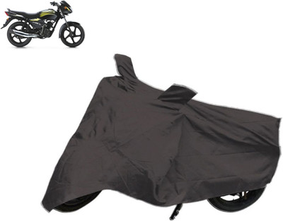 THE REAL ARV Two Wheeler Cover for TVS(Star City, Black)