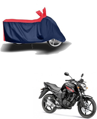 KEDIT Two Wheeler Cover for Yamaha(FZ16, Red, Blue)