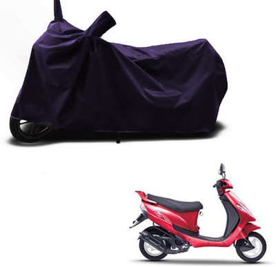 SMDP Two Wheeler Cover for Mahindra(Kine, Blue)