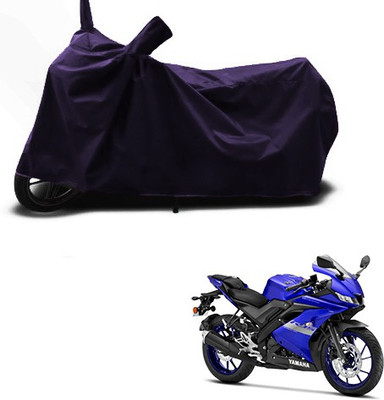 SMDP Two Wheeler Cover for Yamaha(R15 V3, Blue)