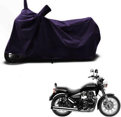 SMDP Two Wheeler Cover for Royal Enfield(Thunderbird 500, Blue)