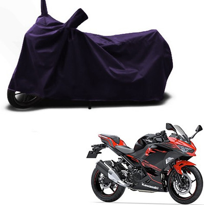 SMDP Two Wheeler Cover for Kawasaki(Ninja 250, Blue)