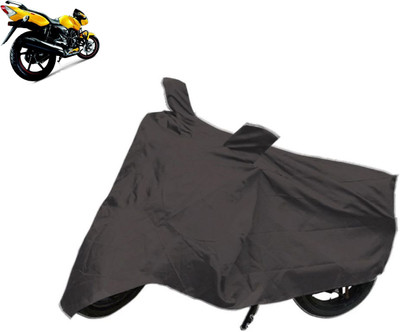 THE REAL ARV Two Wheeler Cover for TVS(Apache RTR 160, Grey)