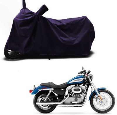 SMDP Two Wheeler Cover for Harley Davidson(XL 883, Blue)