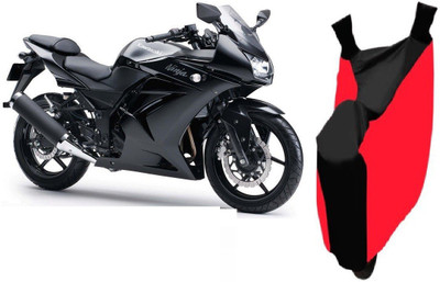 THE REAL ARV Two Wheeler Cover for Kawasaki(Ninja, Red, Black)