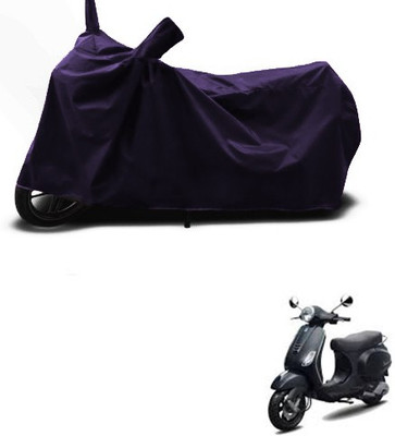 SMDP Two Wheeler Cover for Piaggio(Vespa LX, Blue)