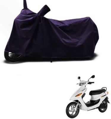 SMDP Two Wheeler Cover for Indus(Yo Electron, Blue)