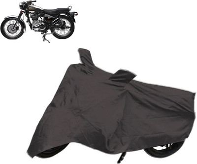 THE REAL ARV Two Wheeler Cover for Royal Enfield(Bullet 350, Grey)