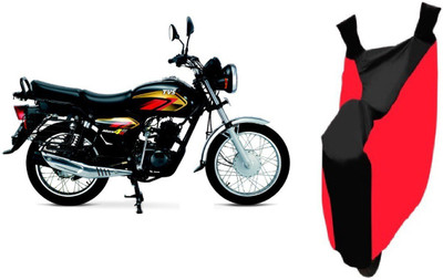 THE REAL ARV Two Wheeler Cover for TVS(Max, Red, Black)