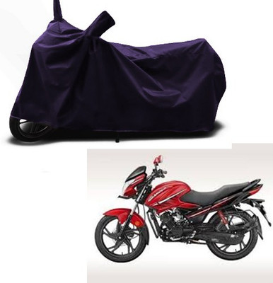 SMDP Two Wheeler Cover for Hero(Glamour, Blue)