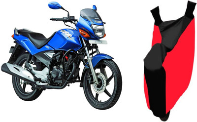 THE REAL ARV Two Wheeler Cover for Hero(CBZ, Red, Black)