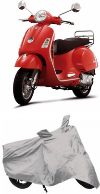 THE REAL ARV Two Wheeler Cover for Piaggio(Vespa LX, Silver)