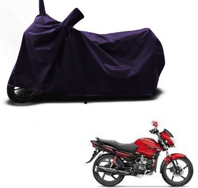 SMDP Two Wheeler Cover for Hero(Glamour FI, Blue)