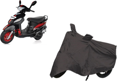 THE REAL ARV Two Wheeler Cover for Mahindra(Rodeo RZ, Black)
