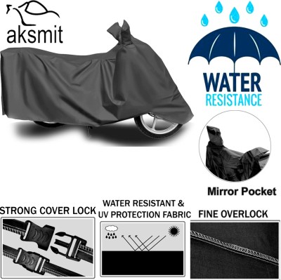 aksmit Two Wheeler Cover for Honda(Activa 5G, Grey)