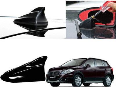 Shop Buy Shark Fin Roof top Signal Receiver for Maruti Suzuki S Cross Black Car Antenna Shark Fin Roof top Signal Receiver for Maruti Suzuki S Cross Black Car Antenna Satellite Vehicle Antenna