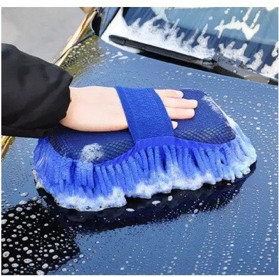 Znee Smart Microfiber Vehicle Washing  Sponge(Pack Of 1)